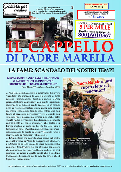 Il Cappello di Padre Marella n.4/2015