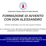FORMAZIONE DI AVVENTO - Info nel testo