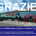Grazie. Grande successo della colletta alimentare all'Interspar di Via dell'Industria.